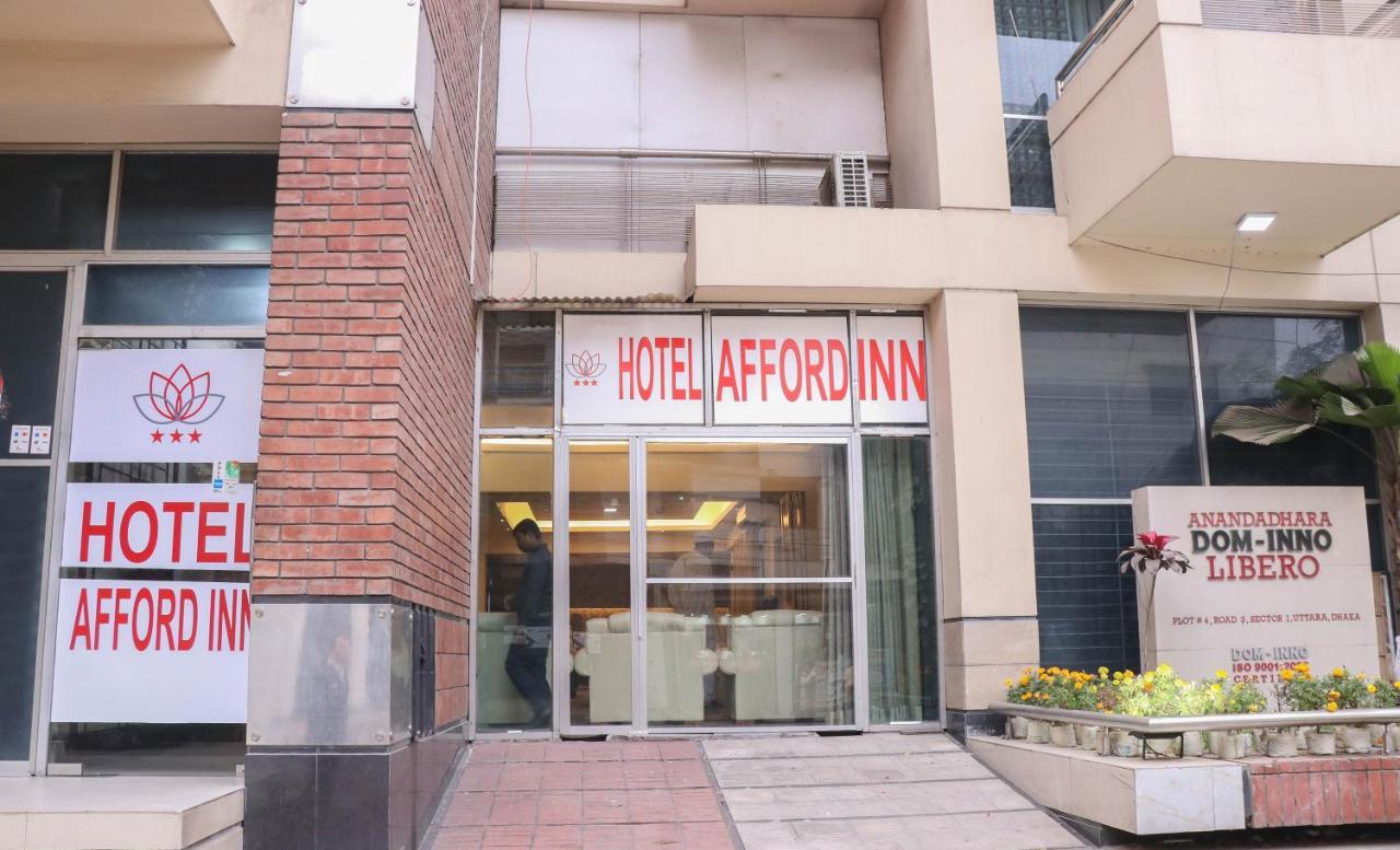 Hotel Afford Inn Dhaka Exteriör bild